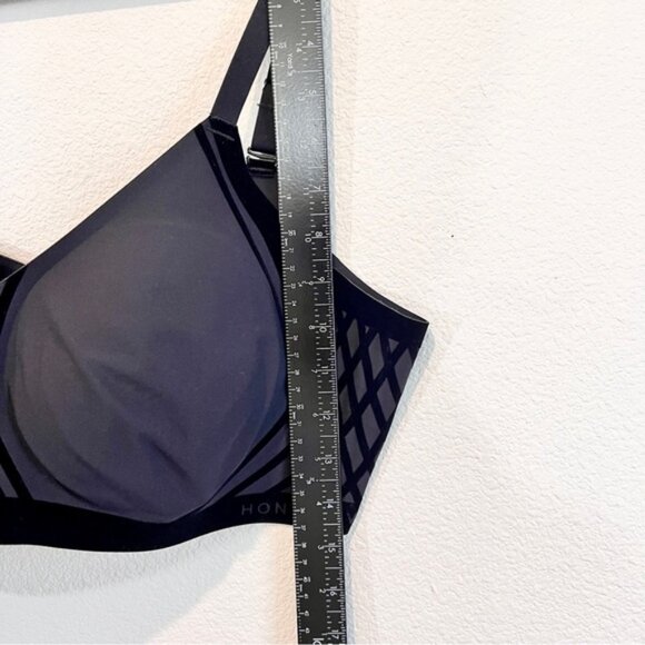 Honeylove Silhouette Bra Black Size 1X Wireless Lift Support Everyday Comfort - Picture 7 of 11